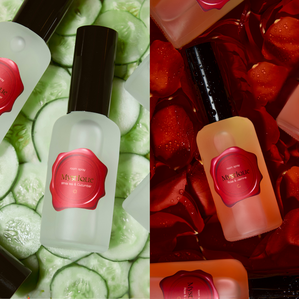 Combo 2 xịt thơm phòng Mystique Room Spray - Day & Night - 50mlx2